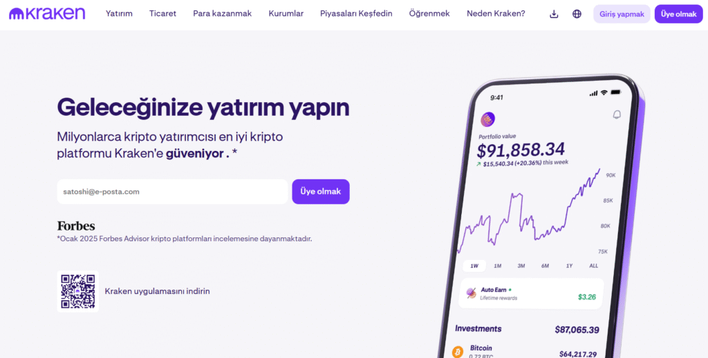 Kraken Referans Kodu "happy" - Bugün İşlemlerinizde %10 İndirim Kazanın!