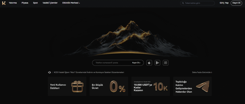 KCEX Davet Kodu "ARCHANA" – Ticaretlerde 20 USDT İndirim Kazanın